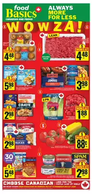 Food Basics flyer (valid until 16-07)