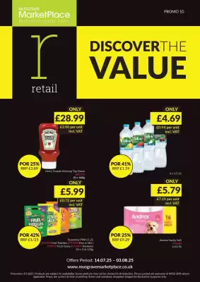 Musgrave MarketPlace leaflet (valid until 3-08)