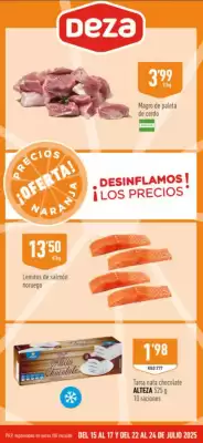 Folleto Supermercados Deza (válido hasta el 24-07)
