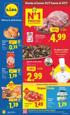 Folleto Lidl (válido hasta el 27-07)