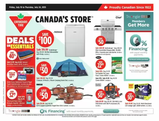 Canadian Tire flyer (valid until 25-07)