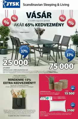 JYSK akciós újság