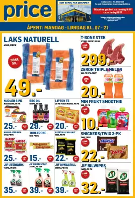 Price Lagerbutikk Kundeavis (gyldig til 19-07)