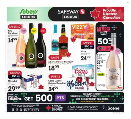 Sobeys Liquor flyer (valid until 23-07)