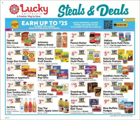 Lucky Supermarkets Weekly Ad (valid until 13-08)