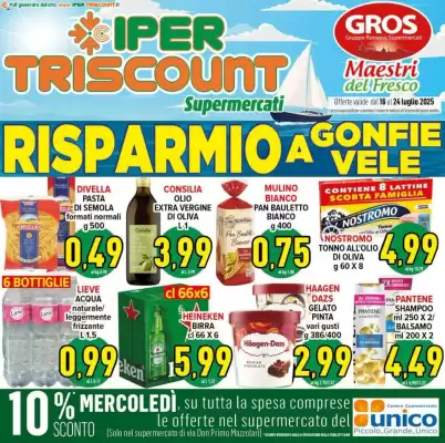 Volantino Iper Triscount (valido fino al 24-07)