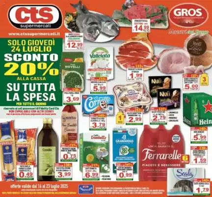 Volantino CTS Supermercati (valido fino al 23-07)