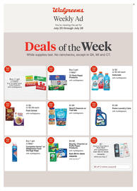 Walgreens Weekly Ad week 30 Page 1