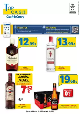 Folleto TOP Cash & Carry (válido hasta el 29-07)