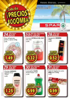 Folleto SPAR (válido hasta el 31-07)