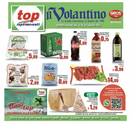 Volantino Top Supermercati