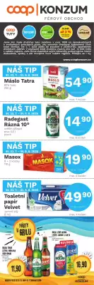 Konzum leták
