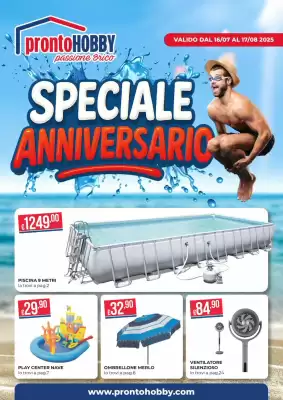 Volantino Pronto Hobby (valido fino al 17-08)