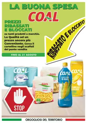 Volantino Supermercato Coal (valido fino al 31-08)