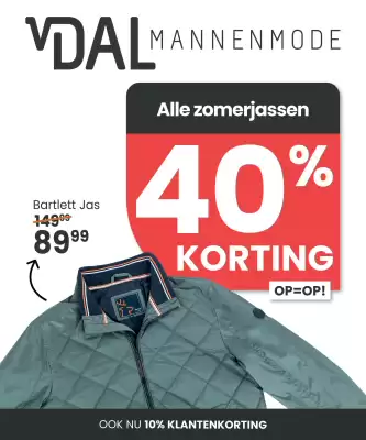 Van Dal Mannenmode folder (geldig t/m 20-07)