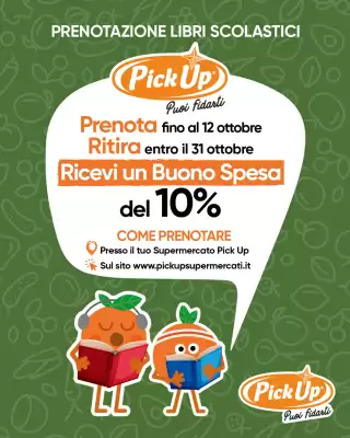 Volantino Supermercati Pick Up (valido fino al 12-10)