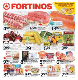 Fortinos flyer week 29 Page 1