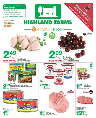Highland Farms flyer