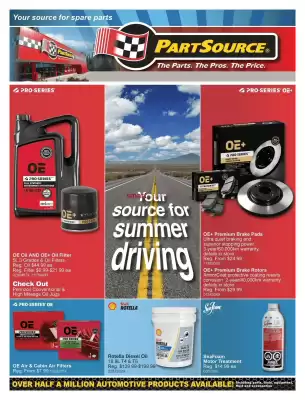 PartSource flyer (valid until 23-07)