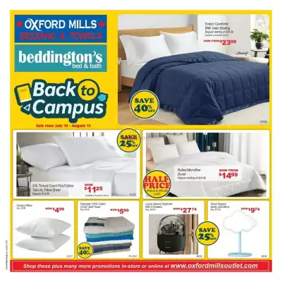 Oxford Mills flyer (valid until 23-07)