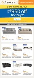 Ashley Furniture flyer week 29 Page 1