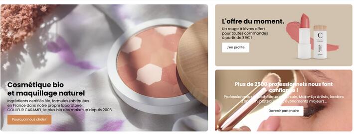 Catalogue Couleur Caramel page 1