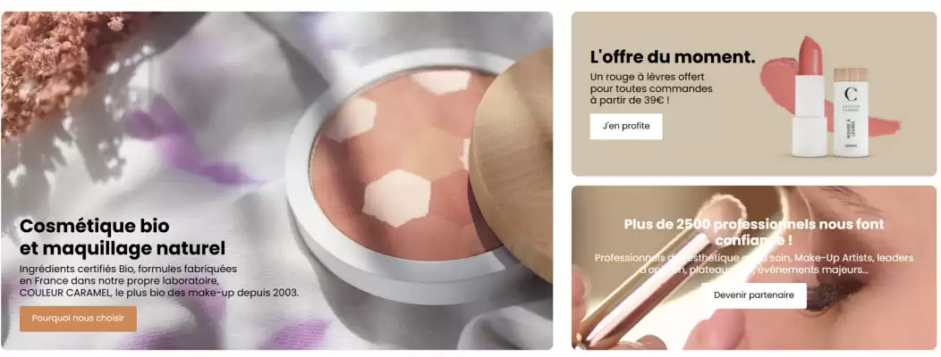 Catalogue Couleur Caramel (valable jusqu'au 27-07)