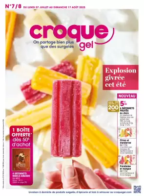 Catalogue Croque Gel