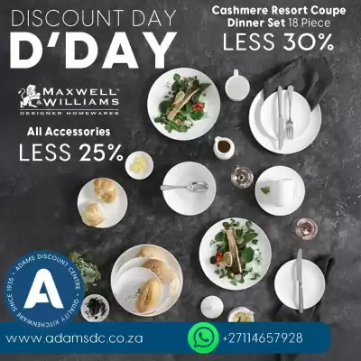 Adams Discount Centre catalogue