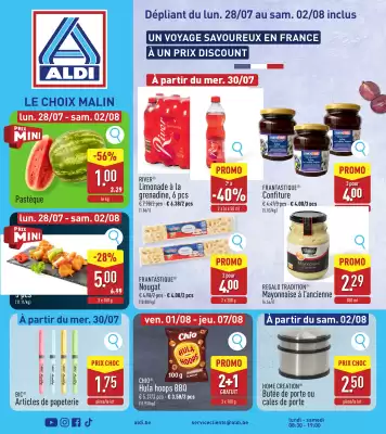 ALDI Dépliant (geldig t/m 2-08)