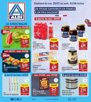 ALDI Dépliant (geldig t/m 2-08)