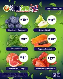 Super Save catalogue Page 1