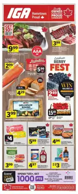 IGA flyer (valid until 30-07)