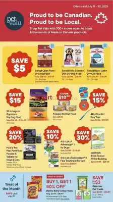 Petvalu flyer (valid until 30-07)