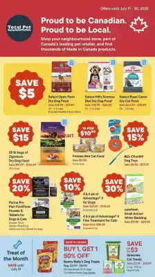 Total Pet flyer (valid until 30-07)