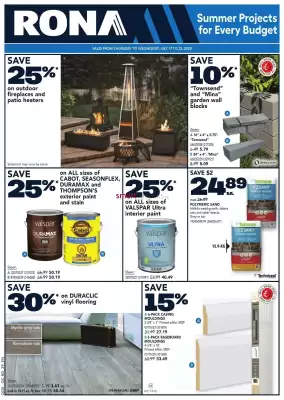 RONA flyer (valid until 30-07)