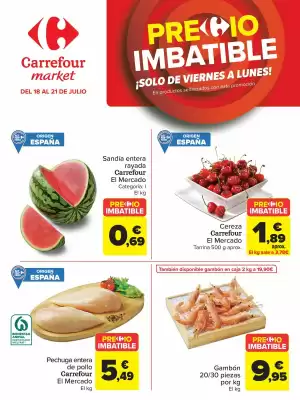 Folleto Carrefour Market (válido hasta el 21-07)