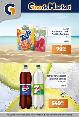 Goods Market akciós újság (érvényes eddig: 26-07)