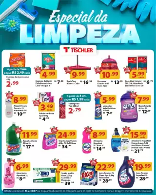Catálogo Supermercados Tischler (válido até 31-07)