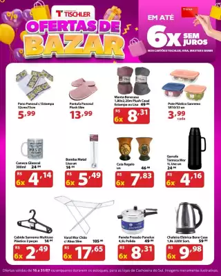 Catálogo Supermercados Tischler (válido até 31-07)