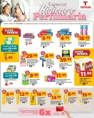 Catálogo Supermercados Tischler (válido até 31-07)