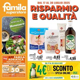 Volantino Famila Superstore Pagina 1