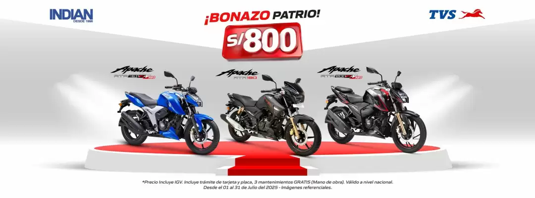 Catálogo Apache (válido hasta 31-07)