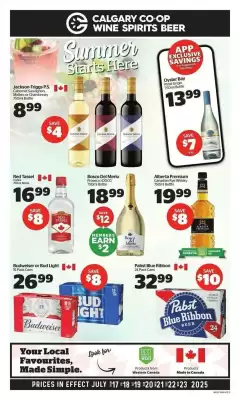 Calgary Co-op flyer (valid until 31-07)