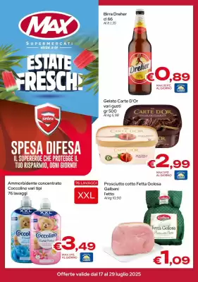 Volantino MAX Supermercati (valido fino al 29-07)