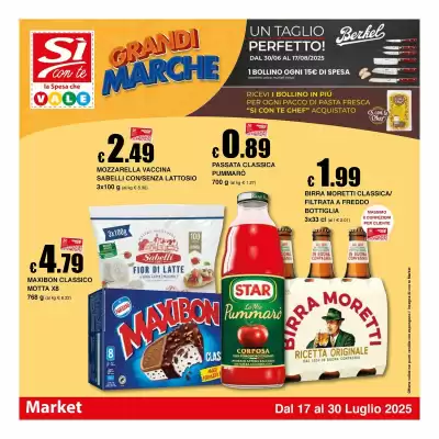 Volantino Sì con te Market (valido fino al 30-07)