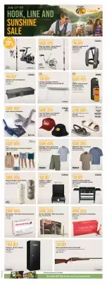 Cabela's flyer (valid until 31-07)