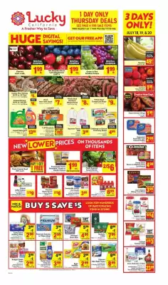 Lucky Supermarkets Weekly Ad (valid until 22-07)
