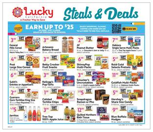 Lucky Supermarkets Weekly Ad Page 1