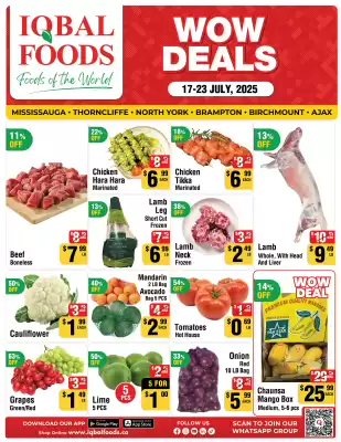Iqbal Foods flyer (valid until 23-07)